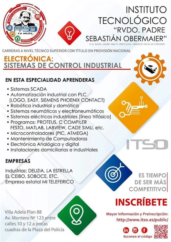 Electrónica en control industrial